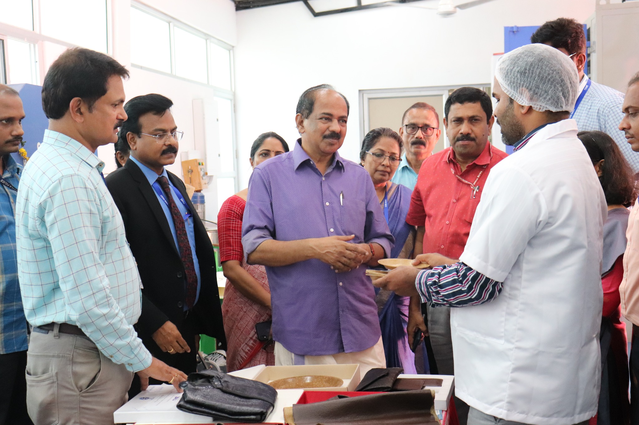 Hon. Food & Civil Supplies Minister, Government of Kerala, Shri. G.R Anil and Hon. Minister for Agriculture,Shri. P. Prasad visited CSIR-NIIST and attended the OWOL program & the Millet Festival.